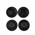 Set of 4 Floor Mat Fasteners for Various Makes Models (Plastic, Black)