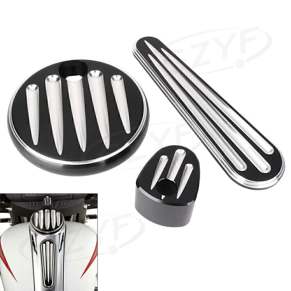 Fuel Tank Cap Kit for Harley Touring FLHX FLTRX (2008–2013)