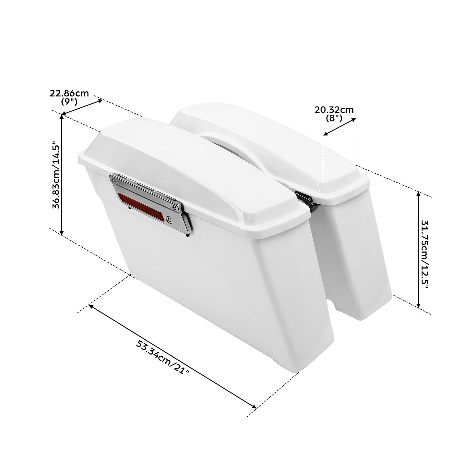Saddlebag Trunk for Harley Touring Road King (1994–2013)