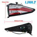 Passenger Right Side Outer Tail Light Lamp for Nissan Murano (2015–2018)