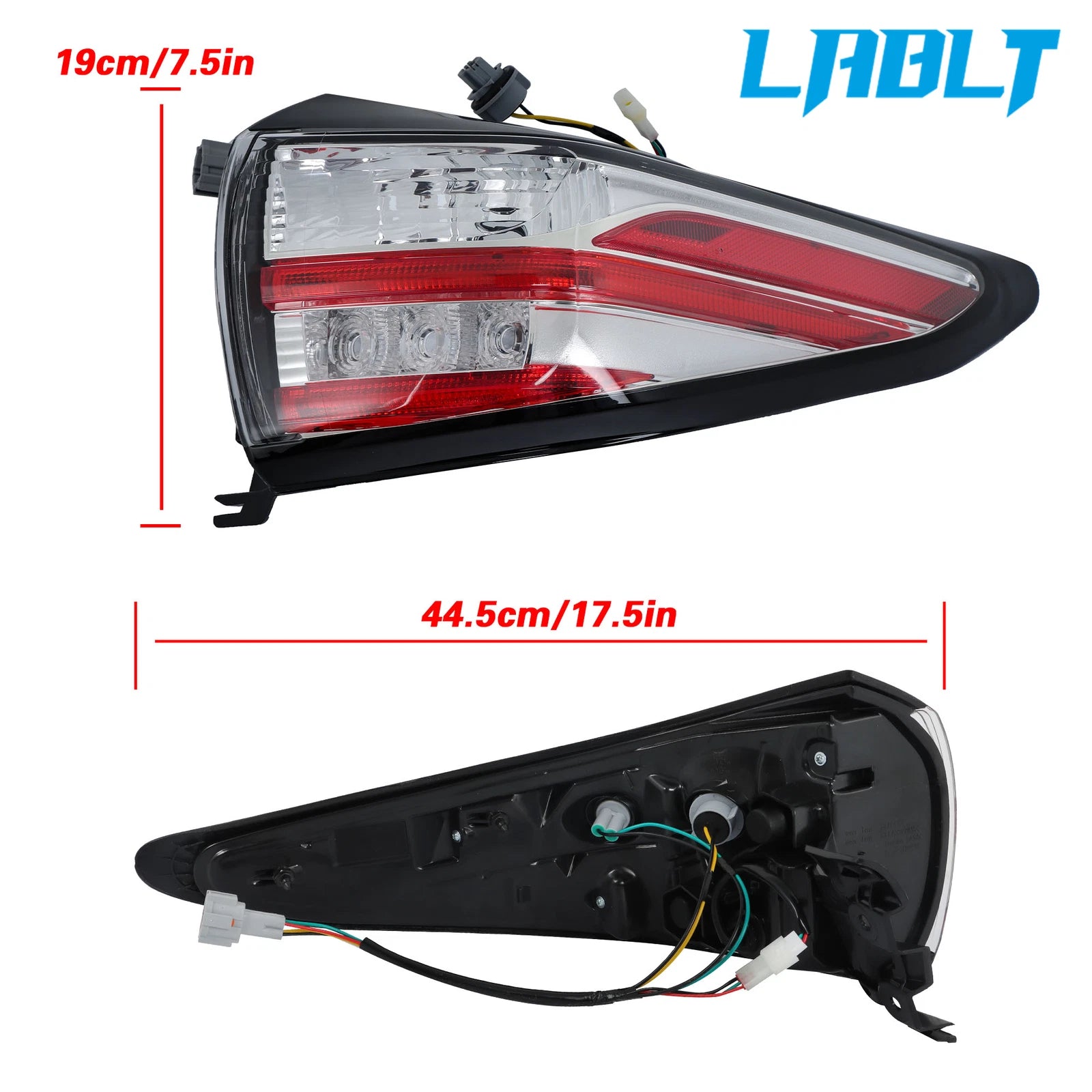 Passenger Right Side Outer Tail Light Lamp for Nissan Murano (2015–2018)