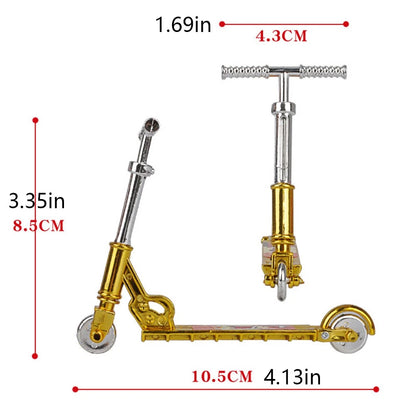 4-Pack Finger Scooter Toys for Kids - Fun 2-Wheel Skateboard Gift