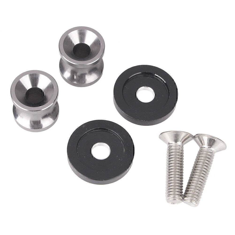8mm Grey Swingarm Sliders Spools for Honda Suzuki Ducati (All Models)
