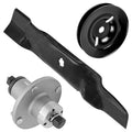 Deck Spindle and Pulley Blade Replacement for John Deere ZTrak (2007–2013)