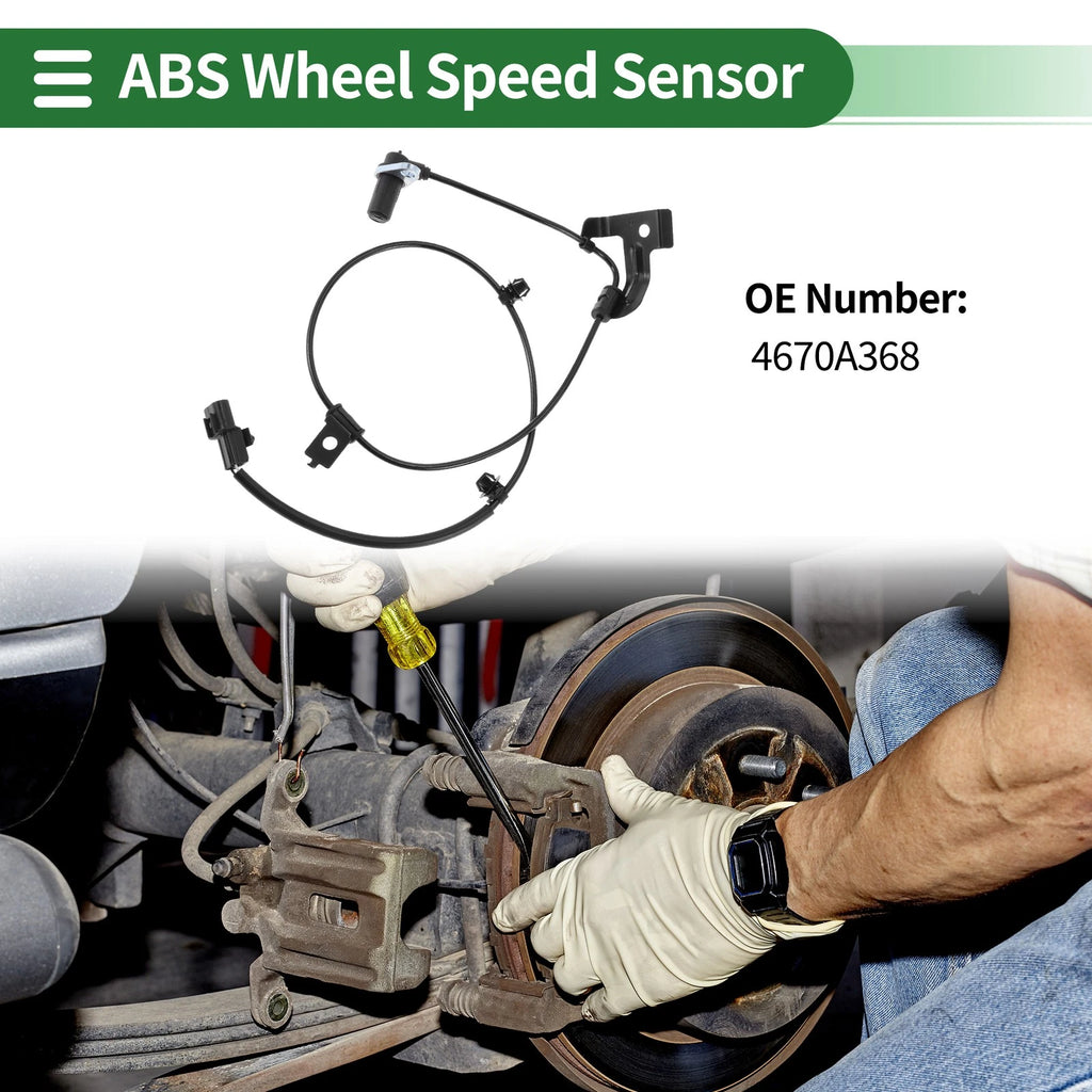 ABS Wheel Speed Sensor Replacement for Mitsubishi Endeavor (2004–2011)
