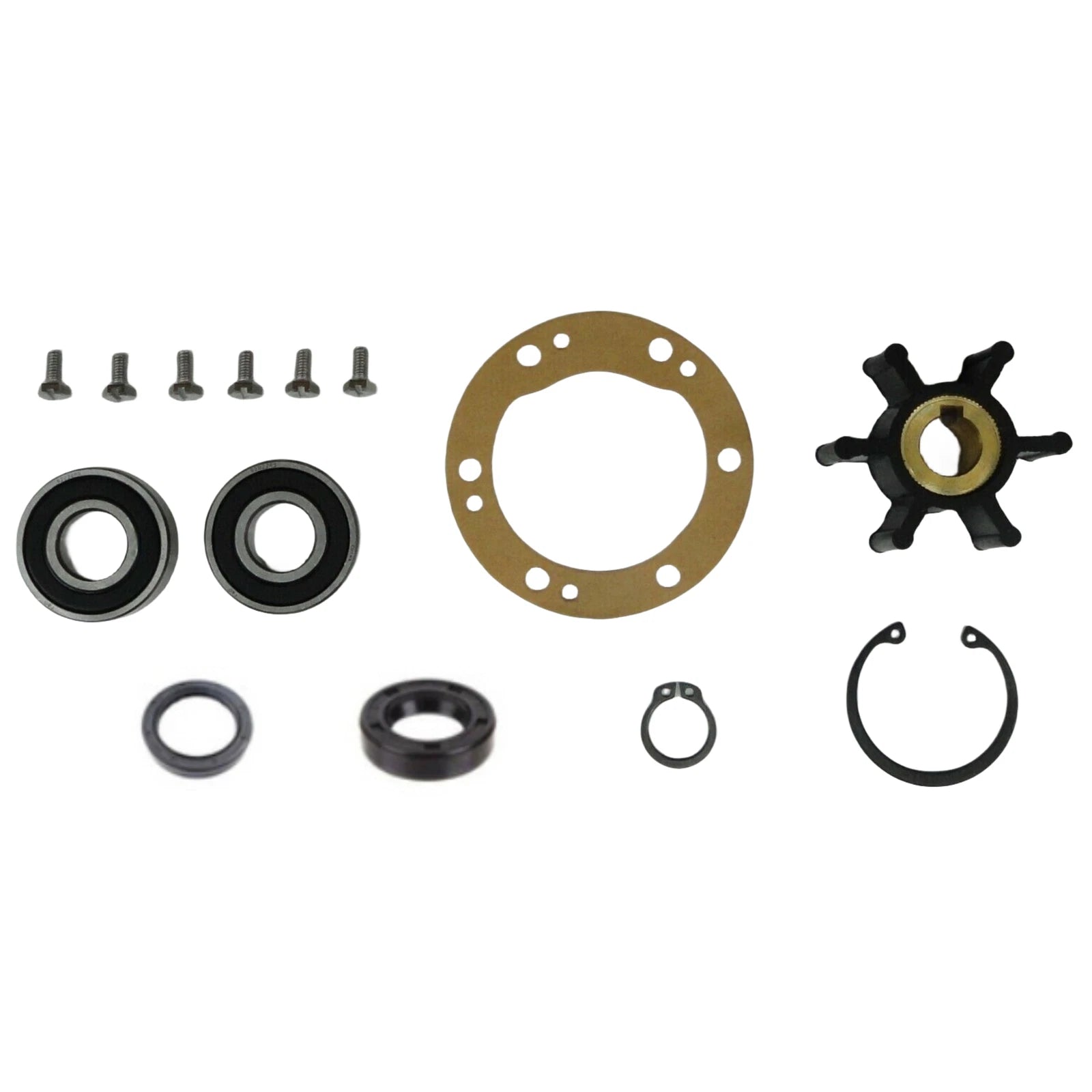 Raw Water Pump Repair Kit for Yanmar 3HM 3HMF 3GMF 128296-42070 124223-42092