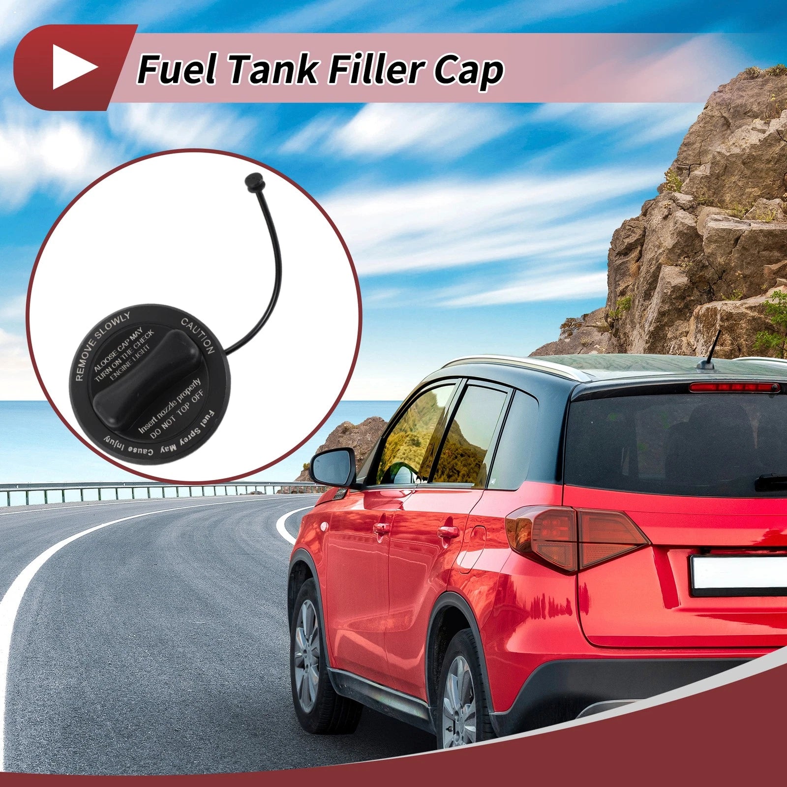Fuel Tank Gas Cap Replacement for Mercedes-Benz CLA45 AMG (2014–2018)