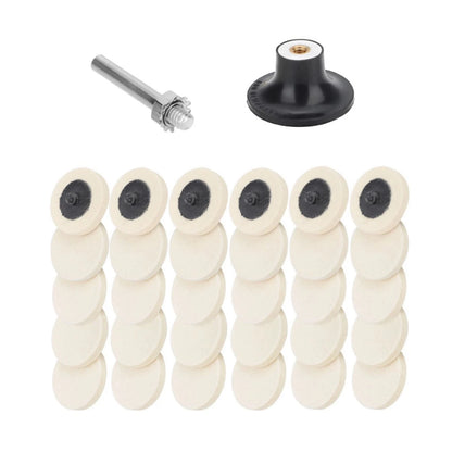 Wool Pads Disc Pad Holder for
