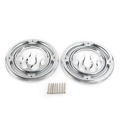 Rear Speaker Accent Trim Cover Chrome for Harley Electra Glide (2014–2023)