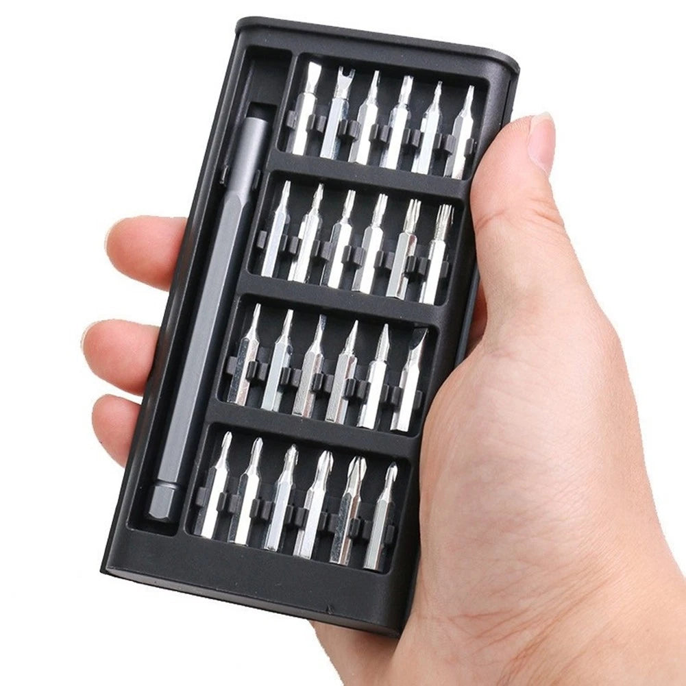 25 in 1 Magnetic Screwdriver Set with 24 Bits for Precision Repair