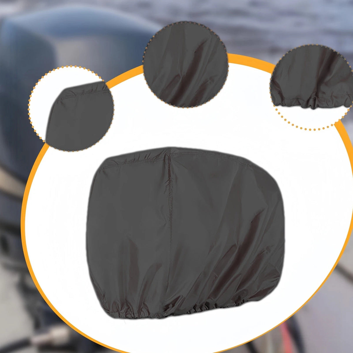 Boat Cover for Mercury 30-60 HP Outboard Motor (Waterproof)