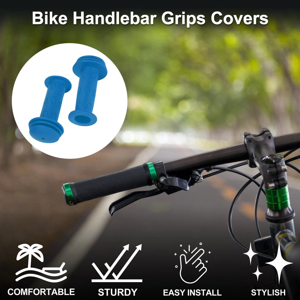 Bike Handlebar Grip Cover 95mm Lightweight MTB End Grip Protector Pair (1 Pair)