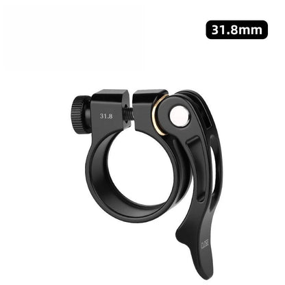 Bike Seat Post QR Binder Clamp for (28.6mm, 31.8mm, 34.9mm)