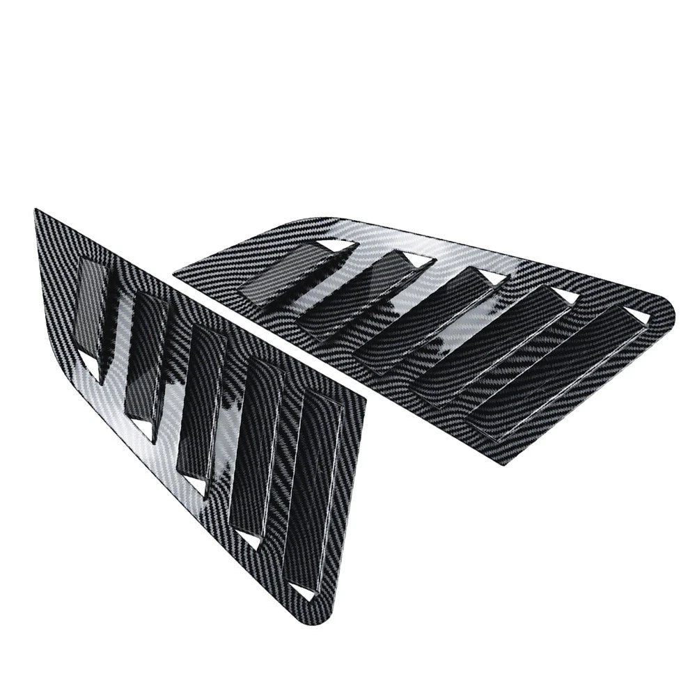 Rear Window Louvers for Audi A3 S3 8Y Hatchback (2021–2024) Carbon Look