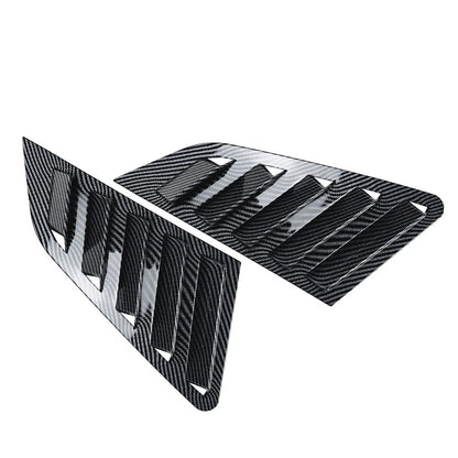 Rear Window Louvers for Audi A3 S3 8Y Hatchback (2021–2024) Carbon Look
