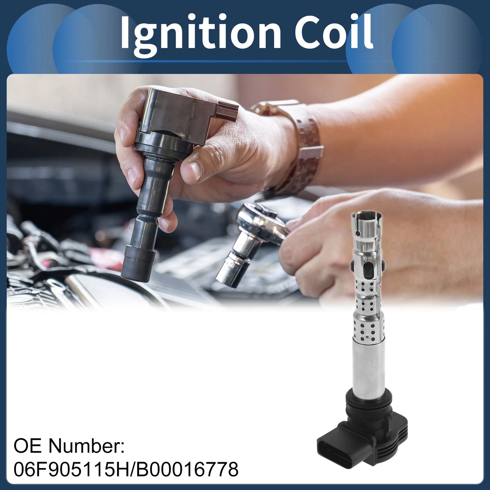 Ignition Coil Pack No. 06F905115H for Audi A4L (2008–2016)