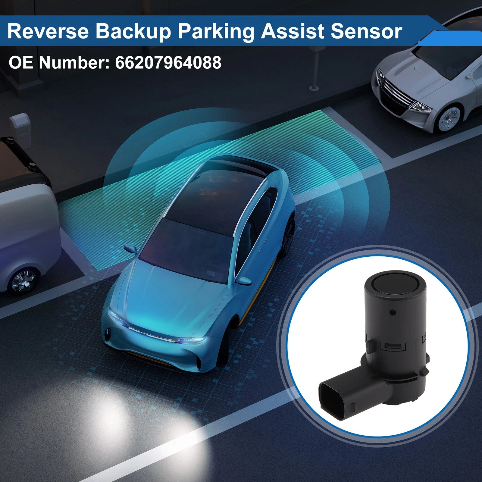 Reverse Backup Parking Sensor for BMW 5 Series E39 (1998–2004) No.66207964088