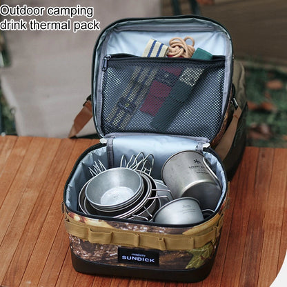 Multipurpose Cooler Bag with Thermal Insulation for Various Activities