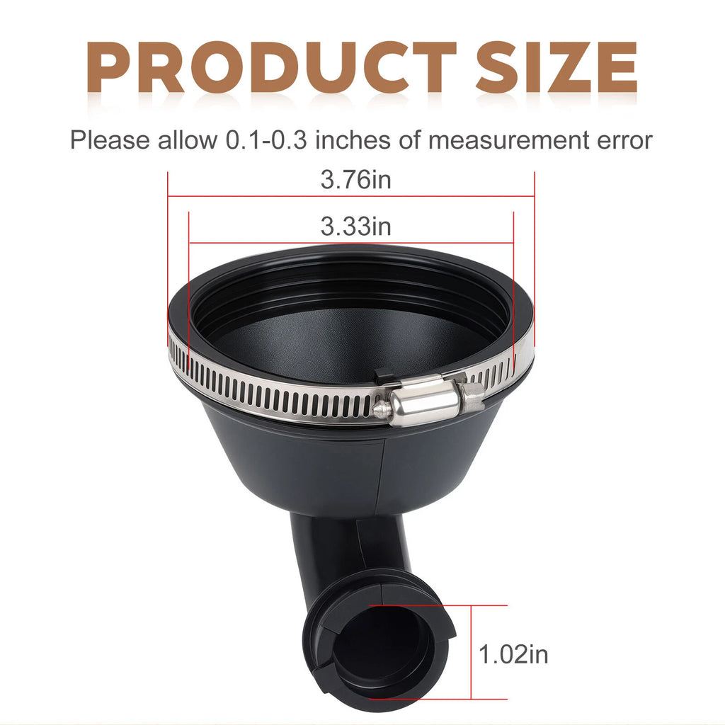 Rubber Intake Boot for Suzuki Quadsport LT80 (1987–2006) 13881-40B00
