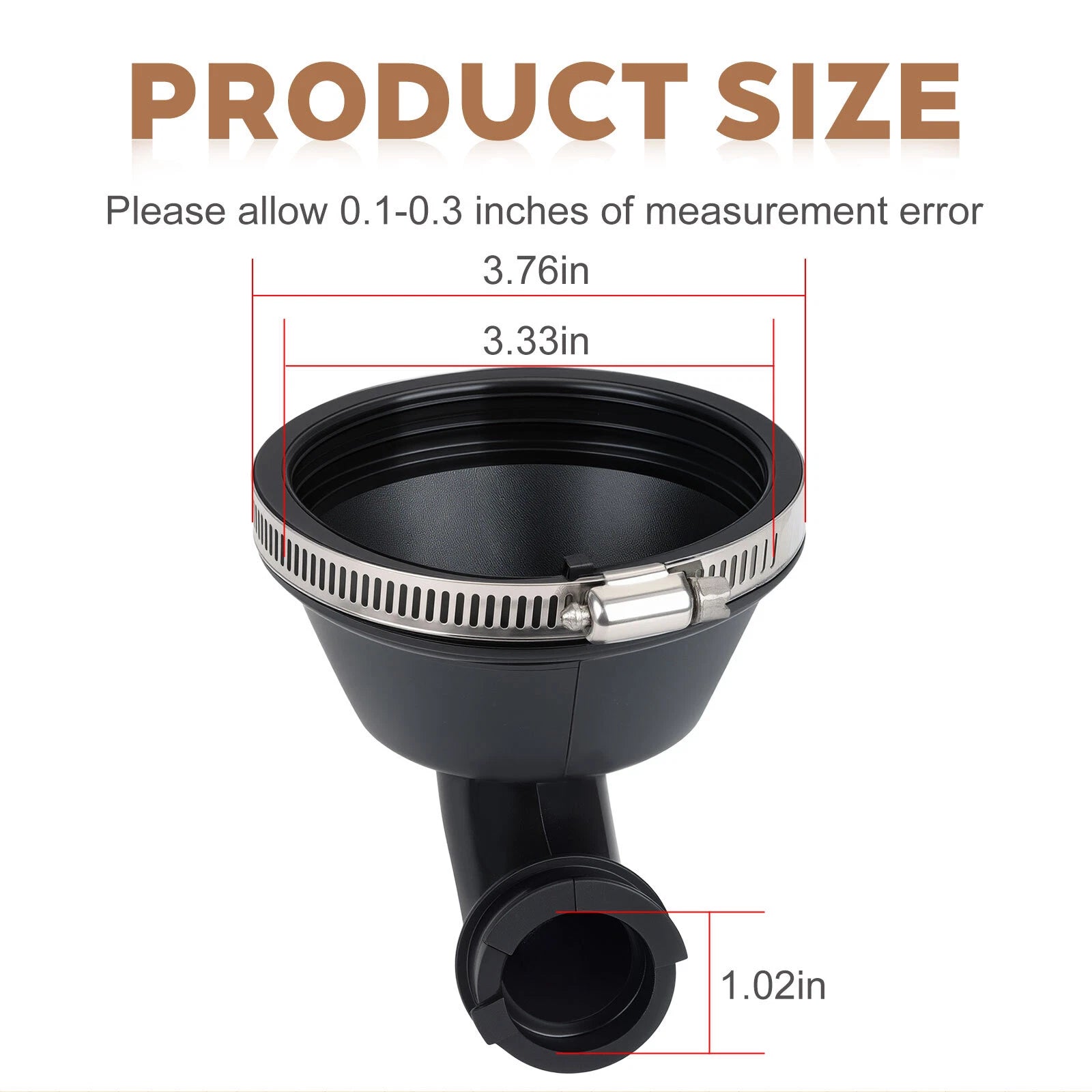 Rubber Intake Boot for Suzuki Quadsport LT80 (1987–2006) 13881-40B00