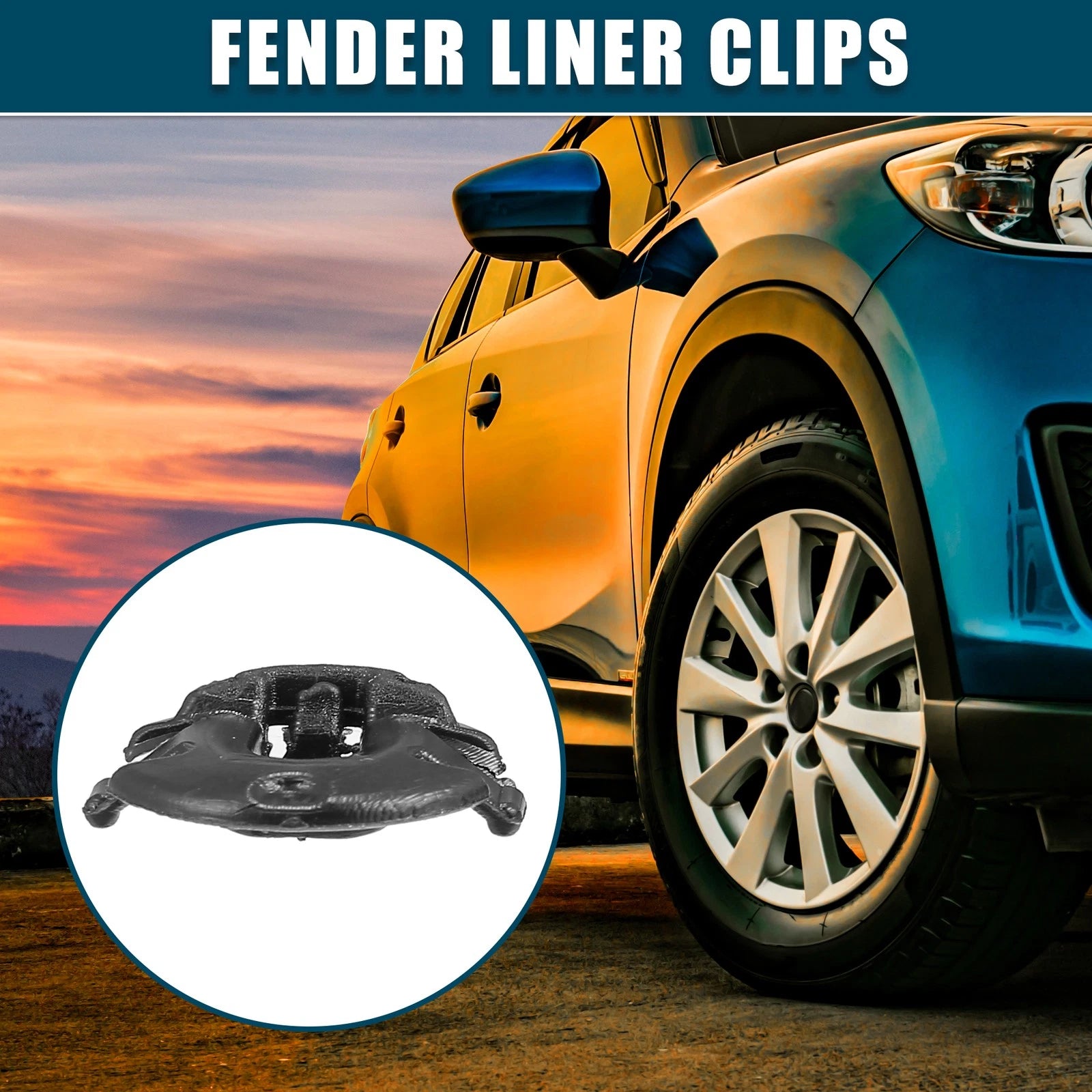 Fender Liner Clips Replacement for Audi A4 (2008–2016) 30 Pack