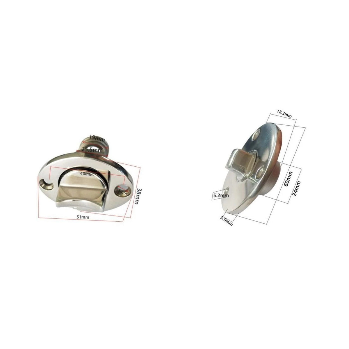 Stainless Steel Boat Drain Connector for Yachts