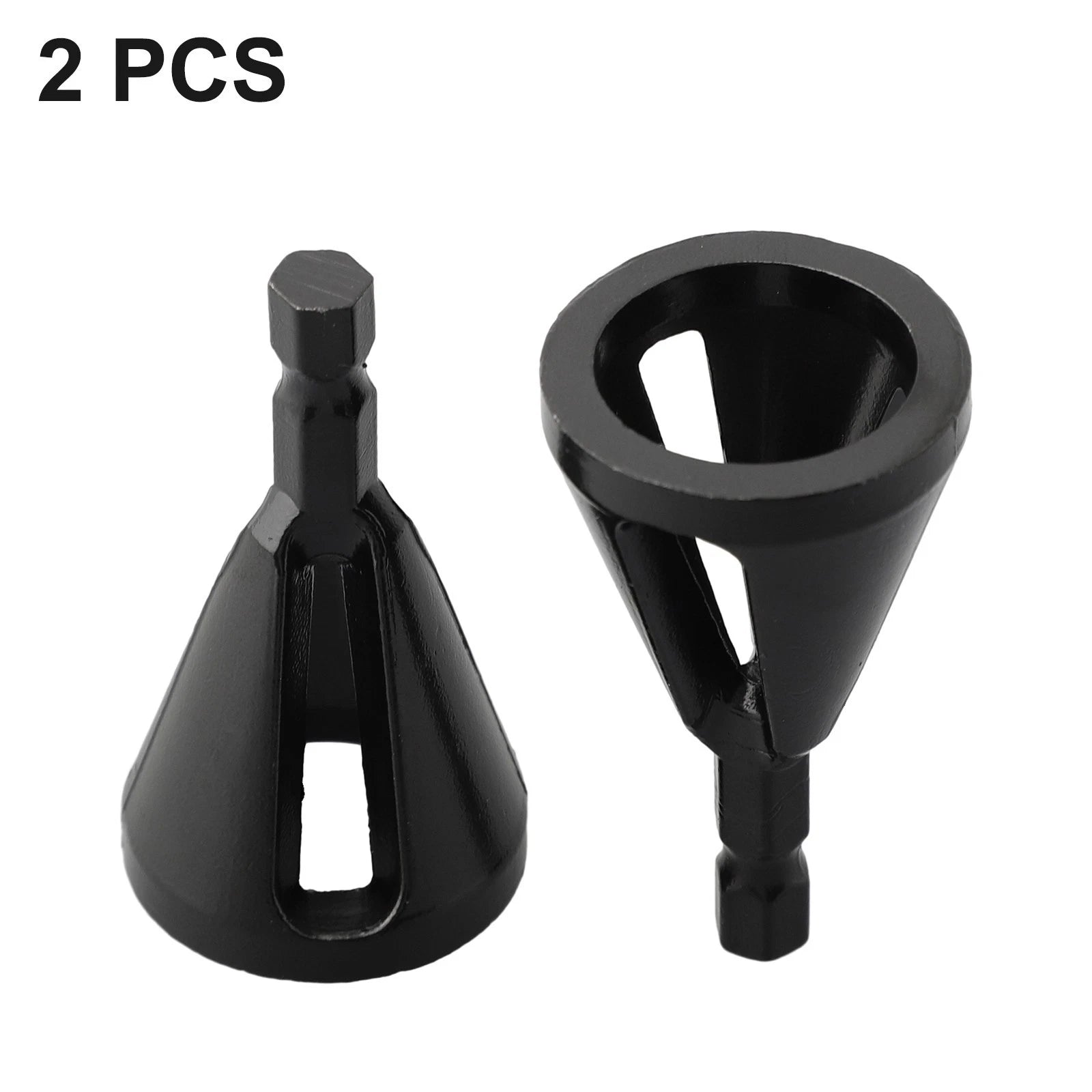 Deburring External Chamfer Tool Drill Bit Set for Universal Use (2 Pack)