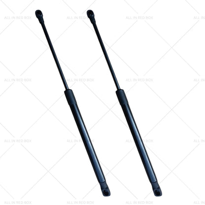 2X Tailgate Gas Struts for Peugeot 207 Hatchback (9659789480) Black