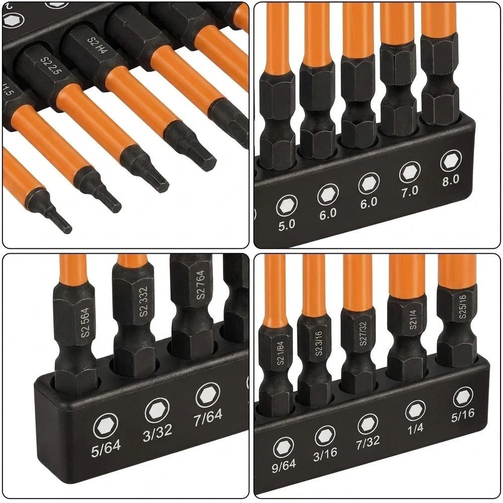 20 Piece Wrench Drill Bit Set for Electric Screwdrivers
