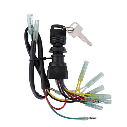 Ignition Key Switch Set for Yamaha Outboard Motor (Control Box Accessories)