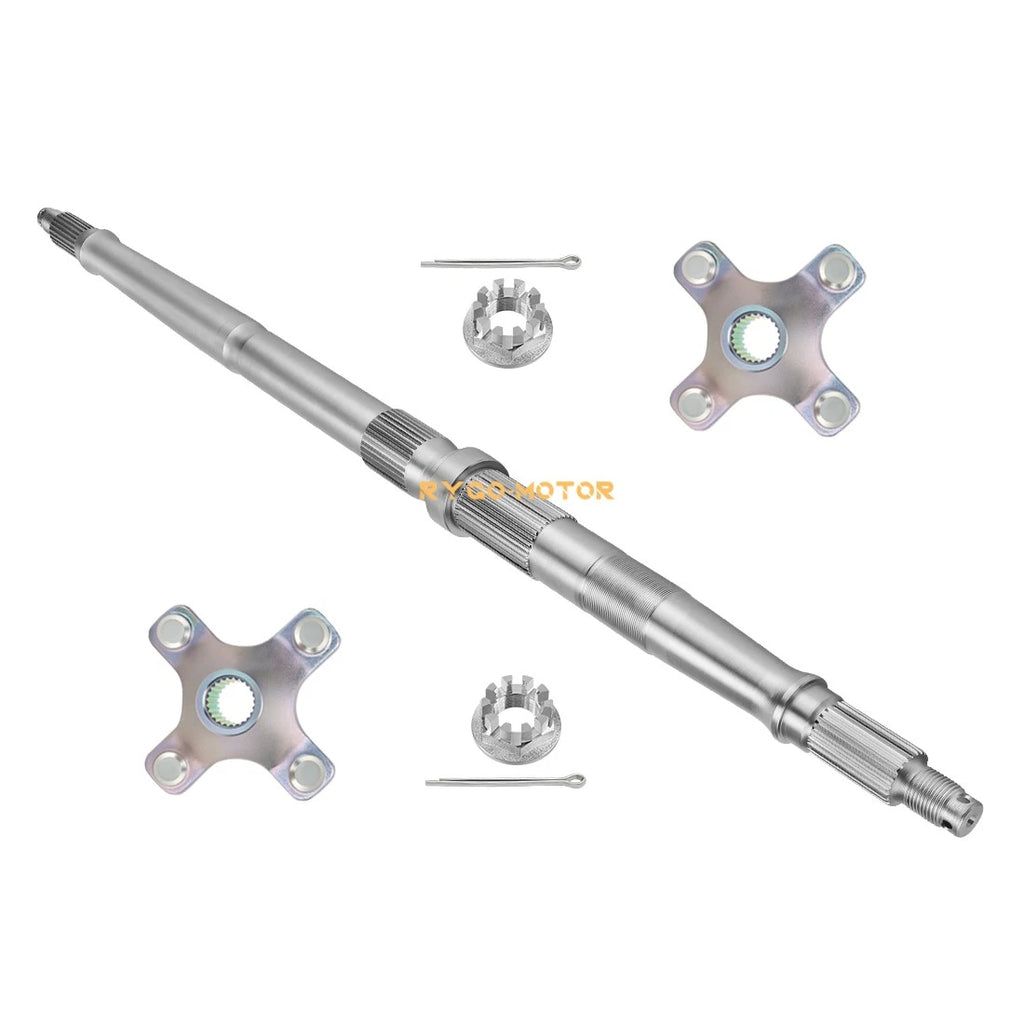 Rear Wheel Axle & Hubs for Honda TRX250X (2017–2020) TRX250EX (2001–2008)