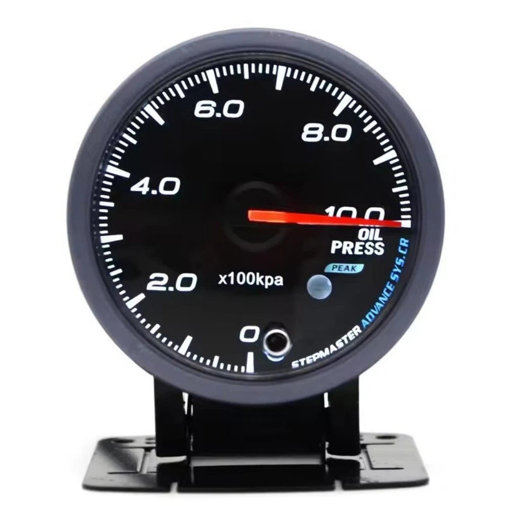 Oil Pressure Gauge for Dashboard Mount (Adjustable Settings)
