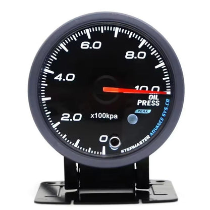 Oil Pressure Gauge for Dashboard Mount (Adjustable Settings)