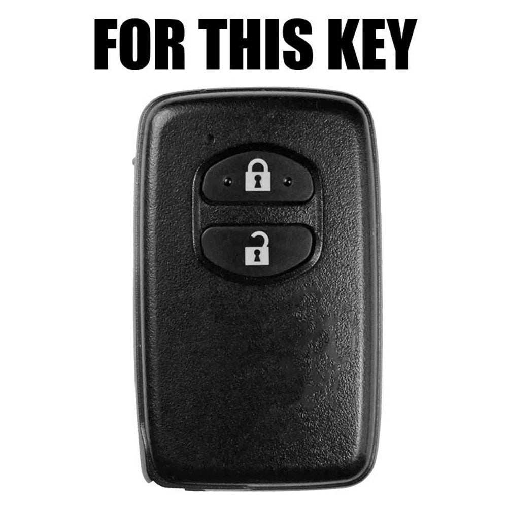 Key Case Cover for Toyota RAV4 (2010–2015) Silicone Remote Shell
