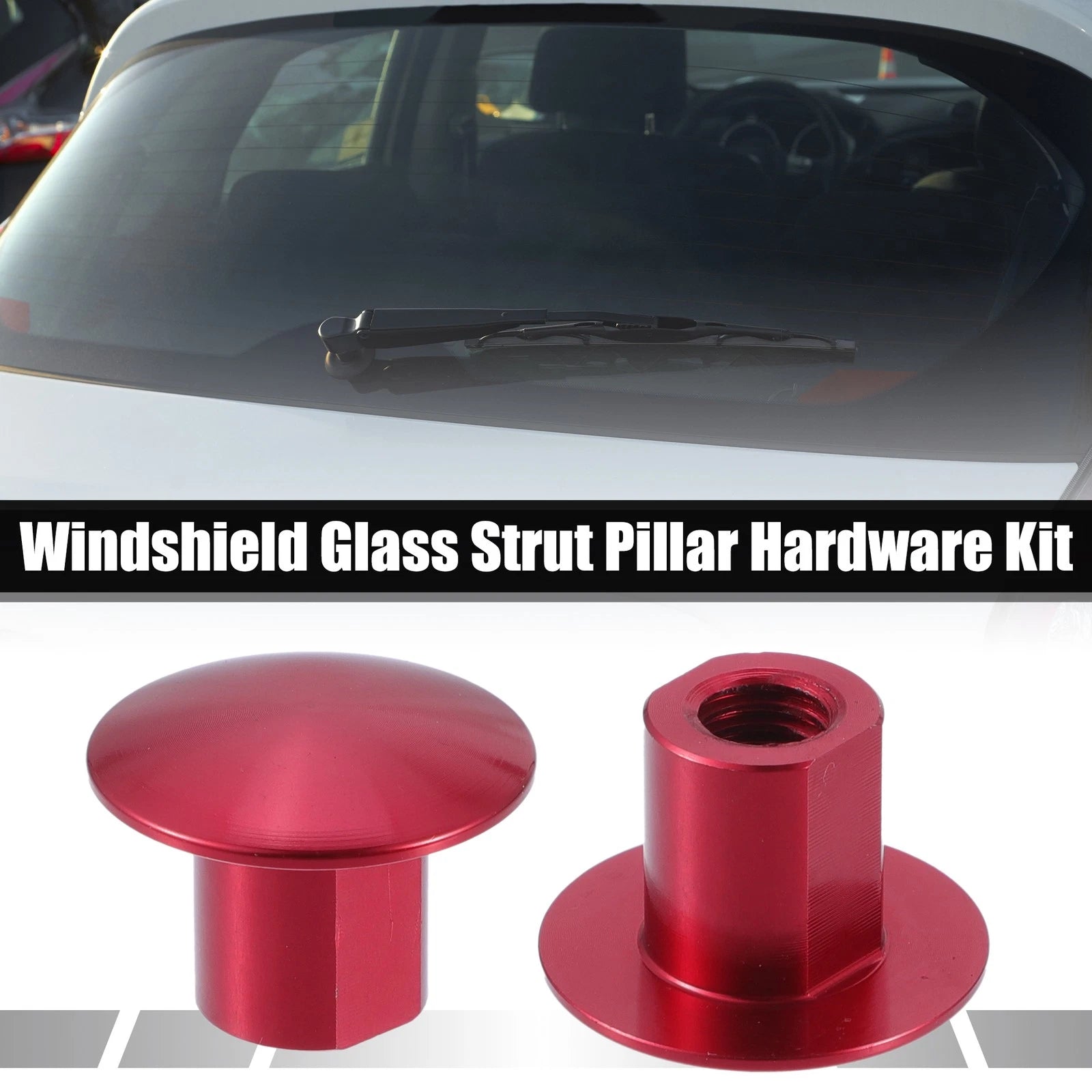 Rear Window Windshield Glass Strut Pillar Hardware for Honda CRV (2007–2014)