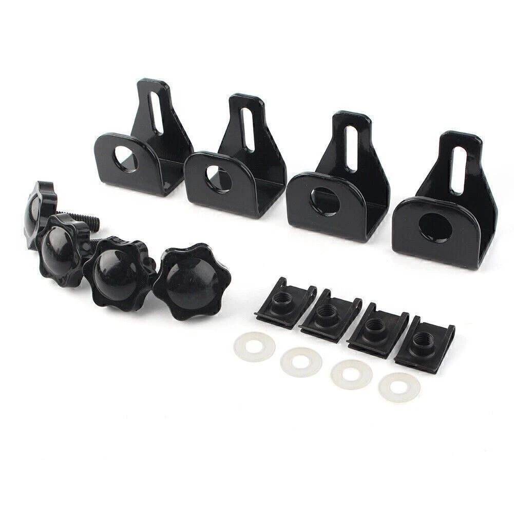 Saddlebag Lock Mounting Brackets for Harley Touring (1994–Present)