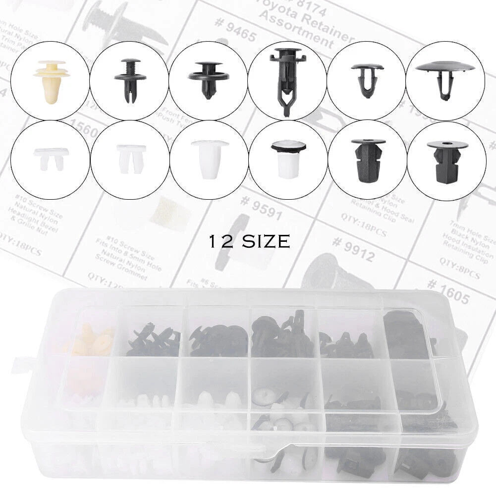 146 Pcs Door Trim Panel Retainer Clips for Toyota