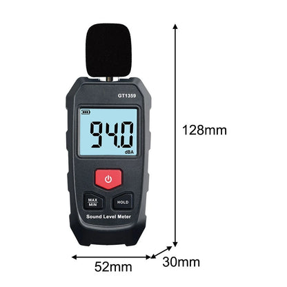 GT1359 Decibel Meter for High Contrast LCD Display