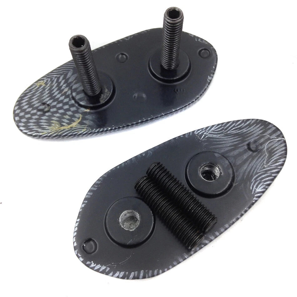 Mirror Block Off Base Plates for Yamaha R1 YZF-R1 (2000–2008)