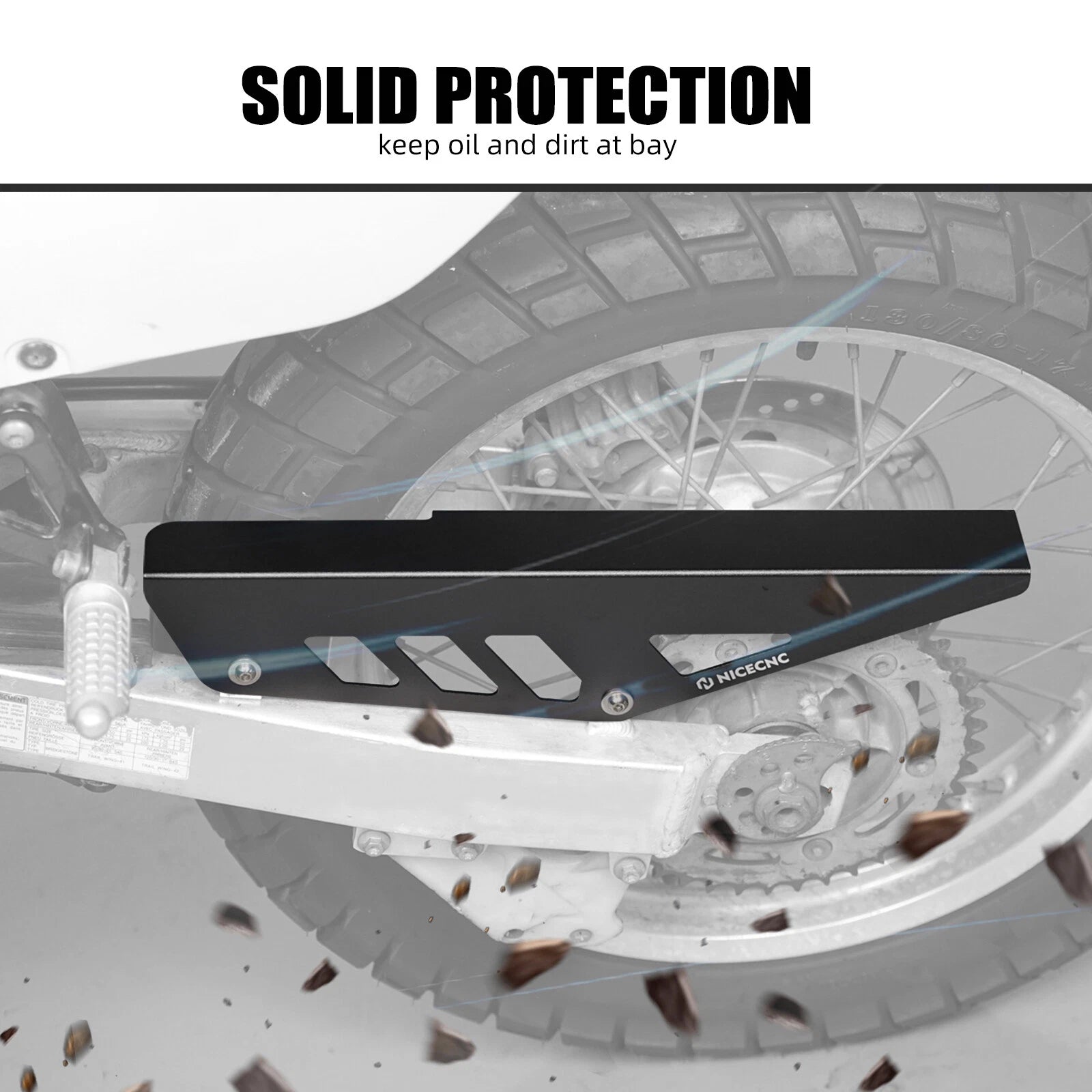 Chain Case Cover Guard Protector for Suzuki DR650SE (1996–2024)