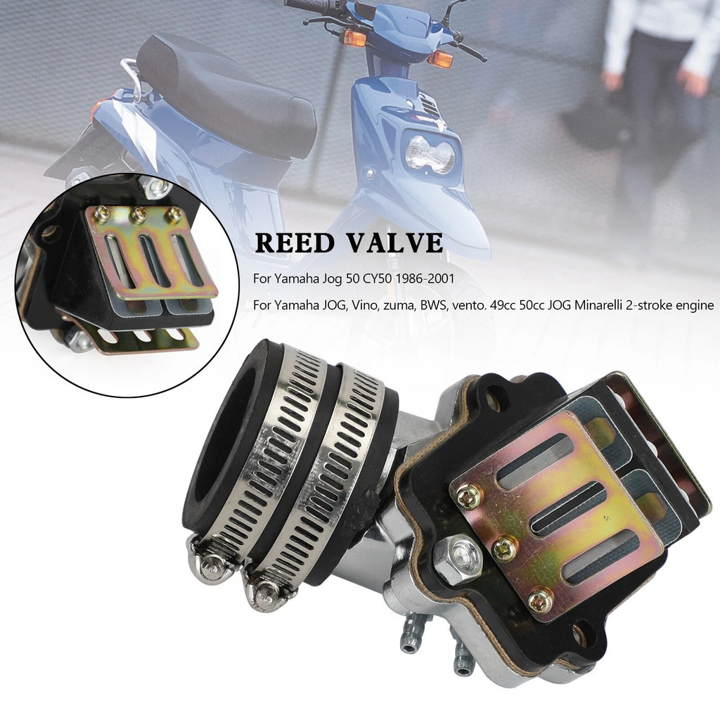 Intake Manifold Reed Valve for Yamaha Jog 50cc (1990–2023)