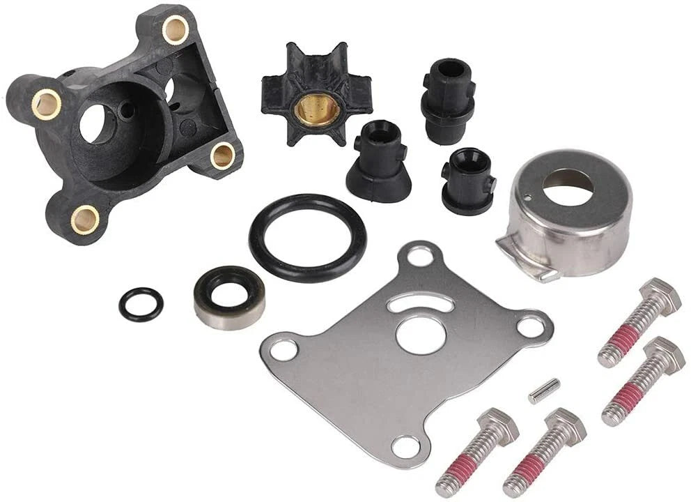 Water Pump Impeller Repair Kit for Johnson Evinrude 9.9 15 HP (394711)