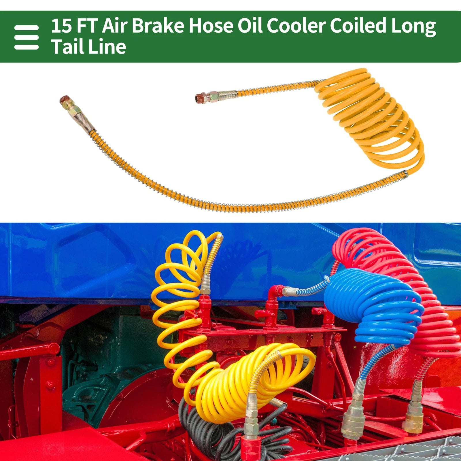 Air Brake Hose for Universal Applications (15 Feet)