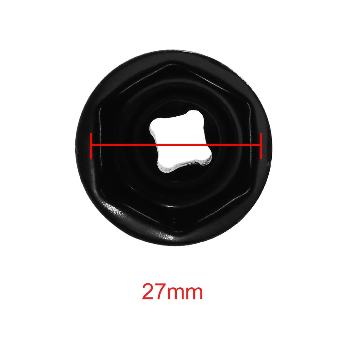 Oil Filter Cap Wrench 6 Flute 27mm for Audi A6L A8L (2010–2018)