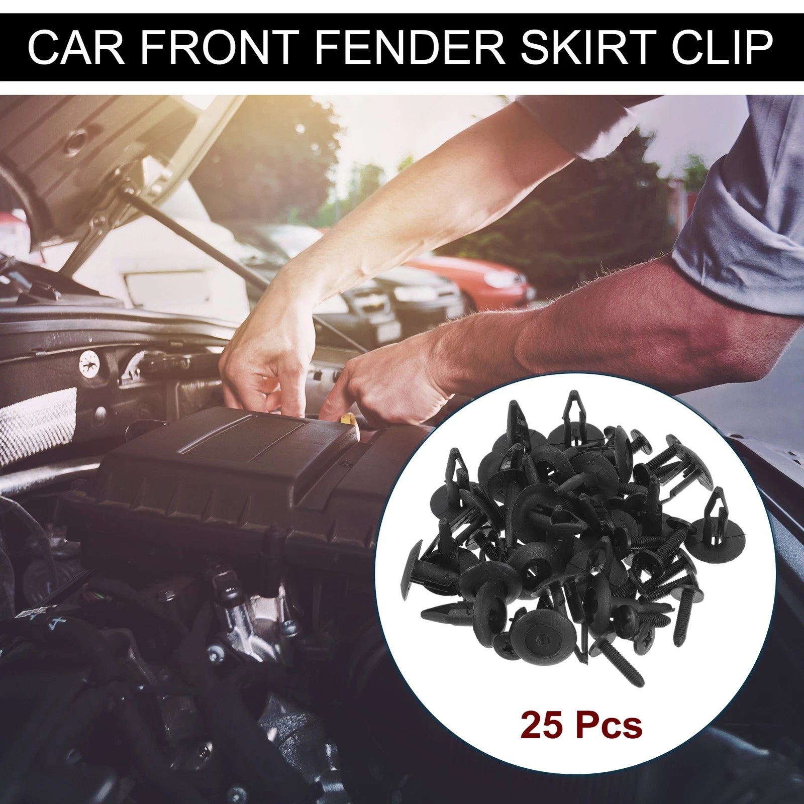 Fender Skirt Clip Front Replacement Kit for Ford Edge (2007–2014)