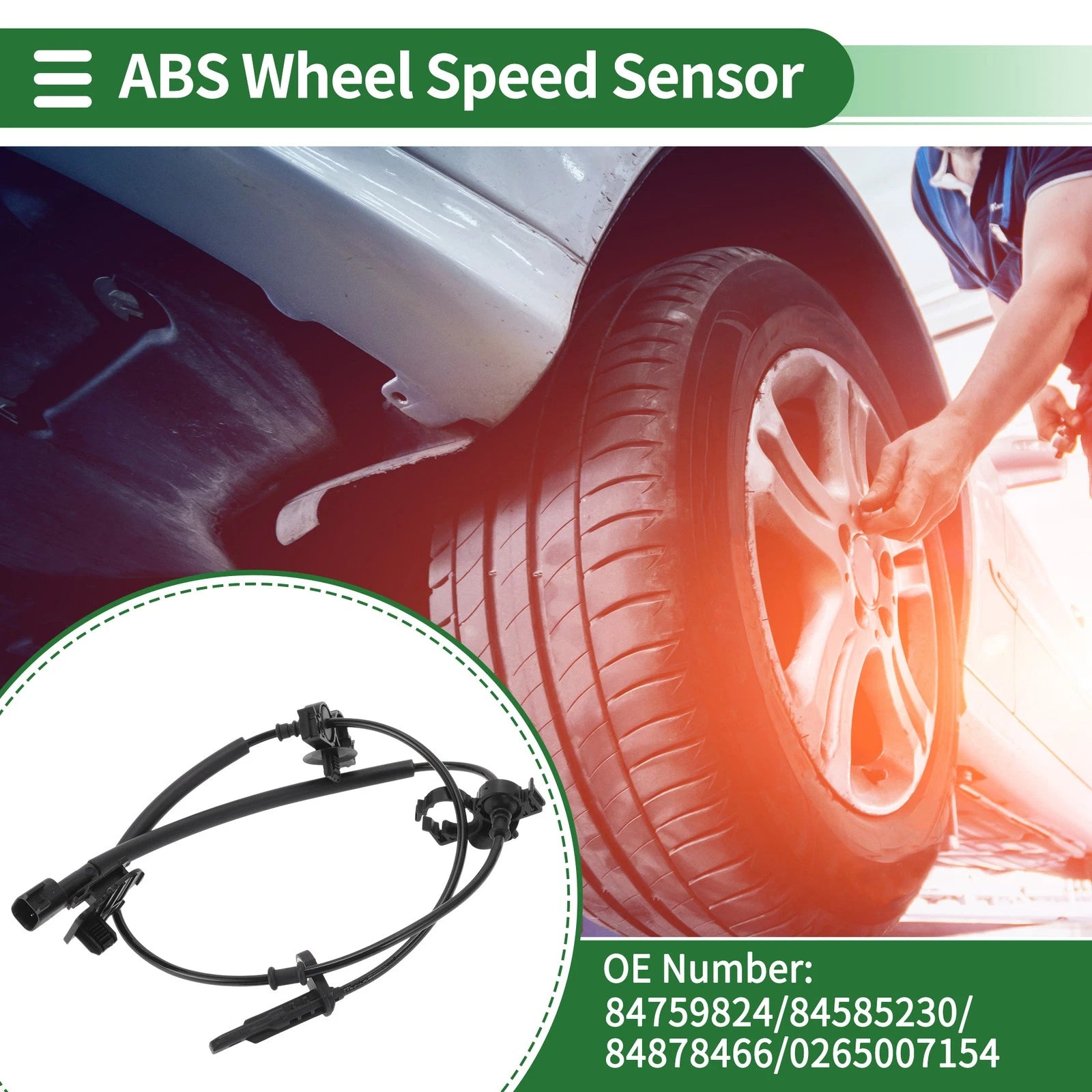 ABS Wheel Speed Sensor No. 84759824 for Cadillac CT5 (2020–2024) Front Left