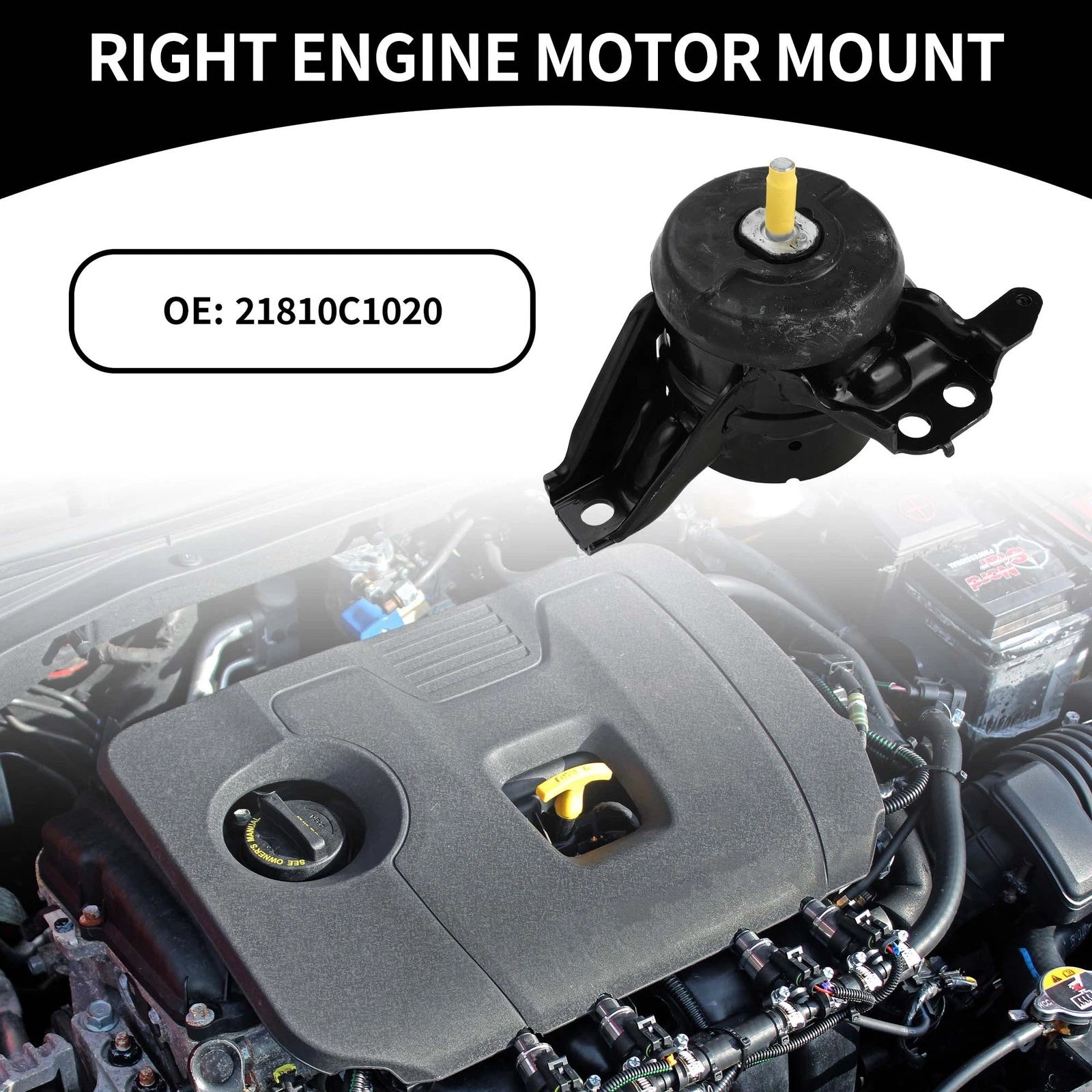 Engine Motor Mount Replacement for Hyundai Sonata 2016–2019