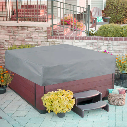 Square Spa Cover Cap for Spa (Waterproof, Dust Protection)