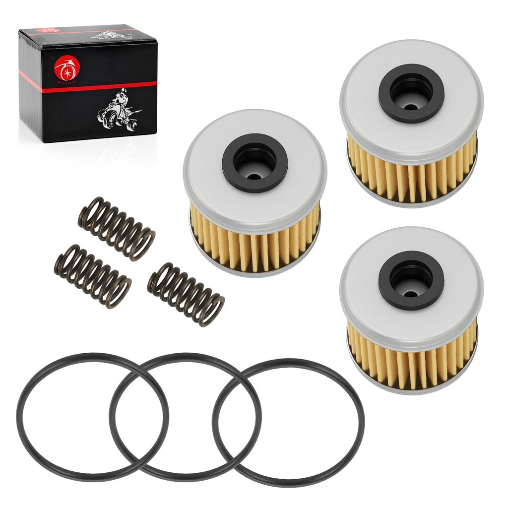 3X Oil Filter w/ O-Ring for Honda CRF450L CRF450R-S CRF450RL (2002–2024)