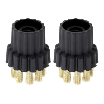 Replacement Brass Brush and Head for Steam Mop (4x3 cm)